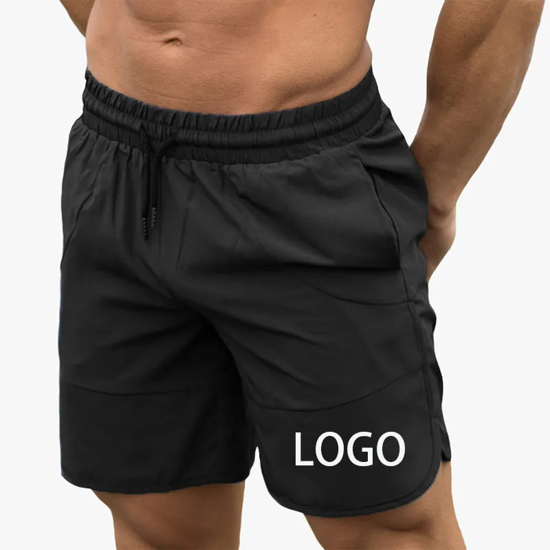 Wholesale In Stock Men's Gym Fitness Shorts Quick Dry Outdoor Training Running Shorts Pants Men Play Basketball Wear Clothing