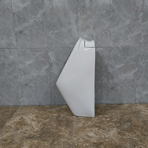 New Chất lượng cao phòng tắm tường gốm treo nam nơi để tiểu P/<span class=keywords><strong>S</strong></span> Bẫy Treo Tường trắng người đàn ông <span class=keywords><strong>s</strong></span>ử dụng cảm biến nơi để tiểu cho khách <span class=keywords><strong>s</strong></span>ạn phòng tắm - Product Image 3