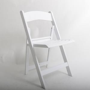 <span class=keywords><strong>เก้าอี้</strong></span>พับพลาสติกบุนวมสีขาวสำหรับกลางแจ้งพร้อมที่นั่งด้านหลัง<span class=keywords><strong>เก้าอี้</strong></span>สำหรับงานแต่งงานแบบอเมริกัน - Product Image 2