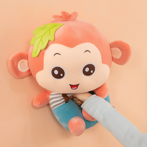 Nouvelle édition assise, poupée coquine <span class=keywords><strong>en</strong></span> forme de singe, super douce, grande peluche, coussin de canapé, <span class=keywords><strong>couverture</strong></span> de sieste de bureau, 31 cm-50 cm - Product Image 2