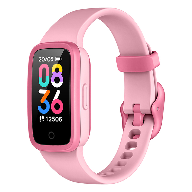 2025 New 0.95" AMOLED Friendly Smart Band for Kids Manufacturer Fitness tracker 10 Sport Mode 3ATM Waterproof IOS&Android