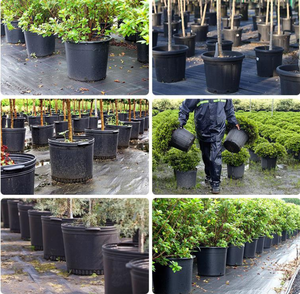 大型HDPE 5、15、20、25ガロン農家風伝統的エコフレンドリーで耐久性のある園芸用植木鉢（卸売） - Product Image 5