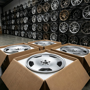Cerchi in Lega di Alluminio Forgiato Eleganti 17 18 19 20 24 Pollici Argento per <span class=keywords><strong>Mercedes</strong></span> W123 W124 <span class=keywords><strong>W126</strong></span> W202 W203 W204 - Product Image 4