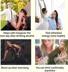 OEM Alcohol Detox Jelly Stick Curcumine Hovenia Dulcis & Vitamin C Enhanced Adult Use Foie Support - Product Image 3