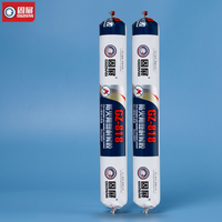 Guzhan 818 Mastic silicone ignifuge neutre résistant aux intempéries, colle pour verre, adhésif pour murs-rideaux de construction