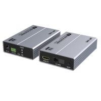 Extenseur HDMI 4K30Hz Plug and Play sur Fibre Optique avec RS232 et Commutateur Un-à-Plusieurs pour 20 km