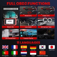 Nuevo Escáner de Códigos OBD2 LAUNCH X431 CRP129E, Analizador de Motor, Compatible con 4 Sistemas, Función de Reinicio de Frenos/Aceite/SAS/ETS/TPMS