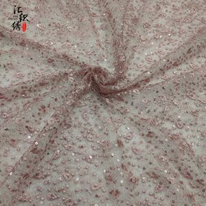 Encaje de Alta Calidad al por Mayor con Lentejuelas, Tela de Malla Multicolor para Vestidos Formales, Vestidos de Novia, Ropa, <span class=keywords><strong>Tul</strong></span> Bordado - Product Image 5