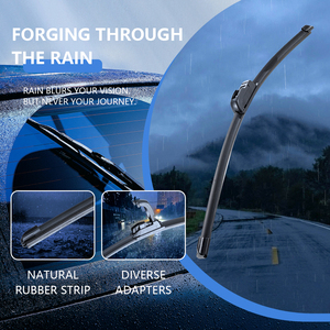 Limpiaparabrisas Universal de Goma Natural de Venta Caliente de 12 a 28 Pulgadas, Sin Hueso, para Coche, Parabrisas Universal - Product Image 4