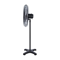 Ventilateur sur pied industriel électrique de 30 pouces avec pales métalliques, usage domestique, 3 vitesses
