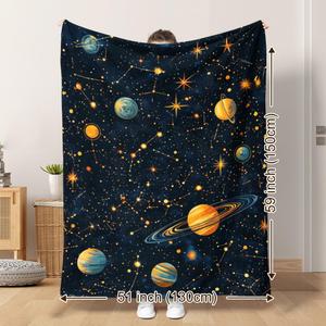 <b>White</b> Lettering Niece Grandmother Flannel Blanket <b>Throw</b> Blanket Nap Blanket Breathable Skin Friendly for Bedroom Living Room - Product Image 4