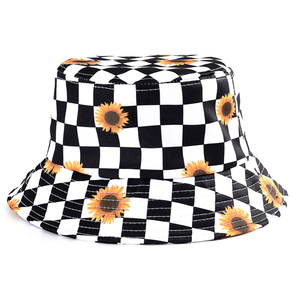 Cappello a Secchiello Fitspi Summer Clouds con Stampa Animalier Donna Uomo Hip Hop Cappello da Pescatore Protezione Solare Viaggio Bob Casual Panama per Ragazzi e Ragazze - Product Image 1