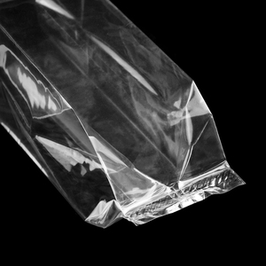 Sacs en plastique transparents personnalisés avec logo BOPP, à soufflet, pour emballage alimentaire, cadeaux, sachets en cellophane à fond carré pour chocolats, bonbons, biscuits - Product Image 4
