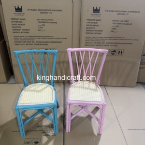 Chaise Enfant Artisanale en Rotin pour Événements et Location de Fêtes, Sièges Enfants Personnalisés en Osier, Fournisseur de Mobilier de Mariage Bohème en Gros - Product Image 4