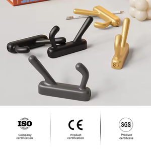 <span class=keywords><strong>2025</strong></span> móc cho treo đồ dùng grills phím Áo khoác nhôm cả cạnh tranh móc áo tường móc áo kệ - Product Image 1