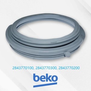 Joint d'étanchéité de porte de lave-linge Beko 2843770100 en caoutchouc EPDM - Product Image 1