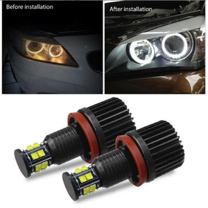 Feux antibrouillard Angel Eyes pour <span class=keywords><strong>BMW</strong></span> E92 E82 E93 H8 120W Angel Eyes <span class=keywords><strong>à</strong></span> 6 faces - Product Image 2
