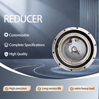 Reductor Armónico de Alto Torque TQG, Eje Hueco, Motor de 1HP con Transmisión por Engranajes, Relaciones Personalizadas, Montaje Vertical, Certificación CE, Robótico