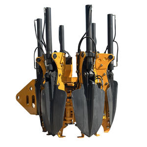 Vườn rừng cây Spade <span class=keywords><strong>Digger</strong></span> cấy Máy xúc với bánh cao đào điện cho Skid chỉ đạo và máy xúc sử dụng - Product Image 1