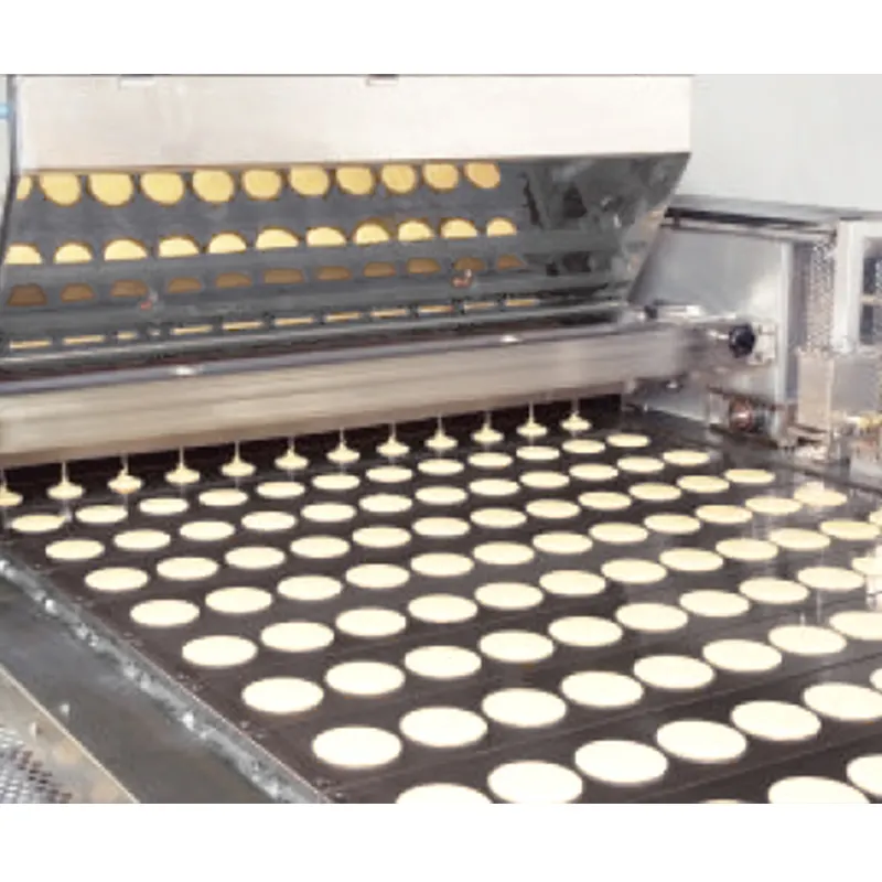 Diskon besar mesin kue Dora pasta kacang jalur produksi pie mesin pembuat Pancake Dorayaki
