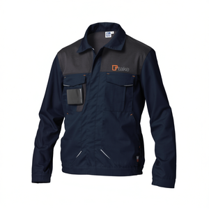 เสื้อแจ็คเก็ต Ttake Easy สีน้ำเงิน ไซส์ XL ทนทานสำหรับงานอุตสาหกรรม - Product Image 2