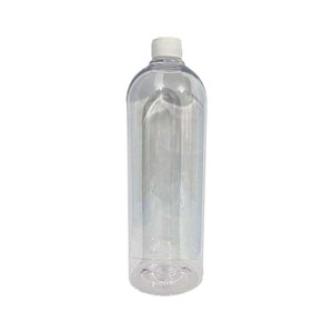 Botella cilíndrica transparente de 1000 ml para mascotas con tapa de rosca para líquidos cosméticos, fabricante de Hebei - Product Image 2