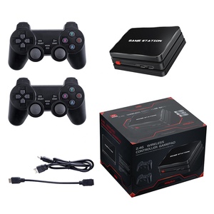Consola de videojuegos clásica M8 Plus, 4K, H-D, juegos clásicos Retro con controladores inalámbricos duales de <span class=keywords><strong>2</strong></span>,4 GHz, consola familiar de TV - Product Image 1