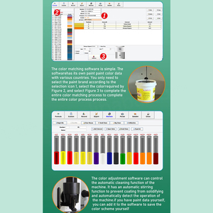 Machine de mélange de couleurs informatisée de haute qualité, très vendue, mélangeur de peinture, machine de teinture automatique de peinture - Product Image 2