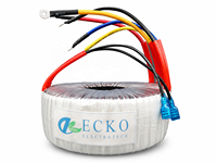 Transformateur d'alimentation toroïdal 24 0 24 5 Ampères, transformateur d'amplificateur audio 30 0 30 7A 10A, 200W 500W sur mesure