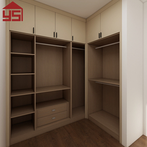 High Capacity <strong>Wooden</strong> Bedroom Furniture Wardrobe Cabinet with Drawers and Shelves <strong>Cupboard</strong> for <strong>Small</strong> Bedroom - Product Image 5