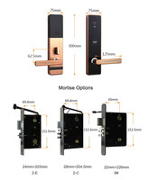 RFID SQL Wechat en Corea la cerradura de la puerta