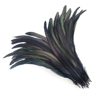 Plumes de queue de coq teintées et naturelles de qualité supérieure, 25-45 cm, pour centre de table DIY, décorations de mariage, fête, carnaval