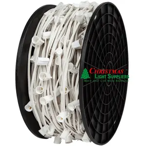 Socket Spool String String SPT-1 C9 500FT fil câble Stringer étanche extérieur lumière de Noël Stringer