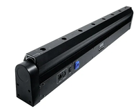 Lumière laser DJ à 8 yeux de couleur rouge, laser RVB à tête mobile, idéale pour les bars, les mariages, les KTV, les salles de banquet, la scène