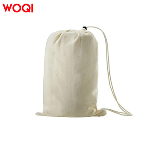WOQI Hamaca de macramé de lona de algodón individual Cama de jardín de ocio interior y exterior <span class=keywords><strong>blanca</strong></span> Tipo de producto Hamacas - Product Image 2