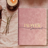 Cuaderno A5 de Diseño Personalizado con Encuadernación en Espiral Cosido con Hilo Diario Personal de Líneas Diario de Oración de Piel para 180 Días