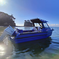 Poseidon – bateau de pêche de Sport en aluminium haute vitesse, 20 pieds 6m soudé avec cabine