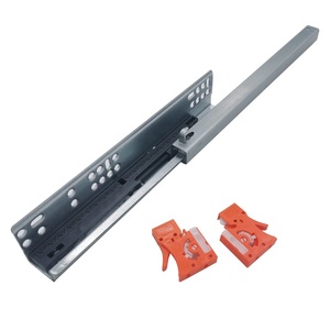 Bola de soporte de montaje inferior diapositivas escondido empuje para abrir Undermount diapositiva del cajón - Product Image 6