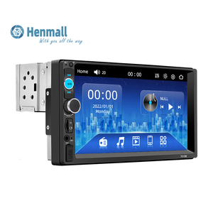 HENMALL 7'' <span class=keywords><strong>7010b</strong></span> 1Din Autoradio universel pour voiture avec 7 couleurs, lecteur MP5 pour voiture, autoradio - Product Image 1