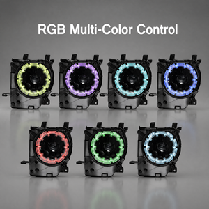 Kit de phares LED RGB en forme de prune avec lentille de projecteur et feux de jour (DRL) pour Toyota Land Cruiser LC76 2024 - Product Image 2