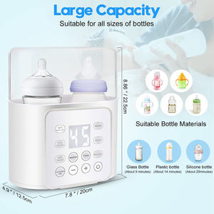 Calentador <span class=keywords><strong>de</strong></span> <span class=keywords><strong>Biberones</strong></span> 4 en 1 con Panel Inteligente LED, Pantalla <span class=keywords><strong>de</strong></span> Visualización, <span class=keywords><strong>Esterilizador</strong></span> Eléctrico Avanzado para 2 <span class=keywords><strong>Biberones</strong></span> - Product Image 3