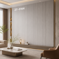 Panneau mural en PVC effet marbre brillant, imperméable et ignifuge, style traditionnel et moderne, pour divertissement, directement de l'usine