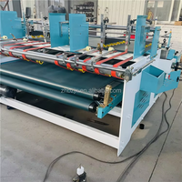 BZX Producto ecológico Semiauto Corrugado Prensa Tipo Cartón Carpeta Encoladora Máquina