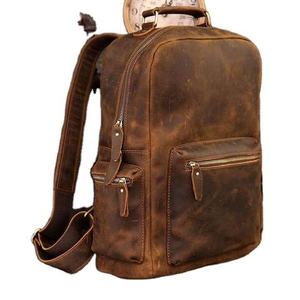 Genuine Leather Designer Bag Multi-Purpose Laptop & Travel Bag Vintage Luxury Style Leather <b>Backpack</b> Wholesale Price Collection - Product Image 4