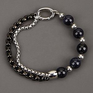 Pulseras de Tigre Amarillo, Piedra Natural, Cadenas de Acero Inoxidable, Accesorios para Pulseras, Precio al por Mayor, Regalos - Product Image 1