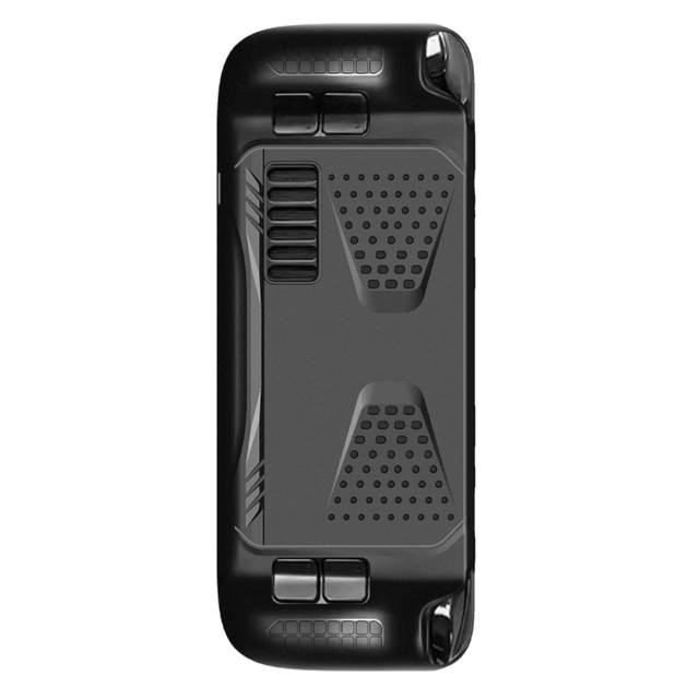 Black Cover Cooling Protective Case for Steam Deck Console Shell Protective Cover Sleeve Silicone Case