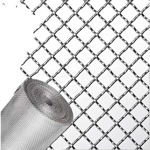 Malla de alambre de filtro de pantalla cuadrada tejida lisa de acero inoxidable 304 de malla SUS 10 - Product Image 1