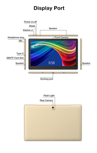 14.1 Inch Màn Hình Lớn Máy Tính Bảng <span class=keywords><strong>Android</strong></span> 12.0 6 + 128GB MT6769 Octa Lõi Mỏng Máy Tính Bảng <span class=keywords><strong>PC</strong></span> Pin Lớn 10000MAh Cho Kinh Doanh Trò Chơi Nghiên Cứu - Product Image 5