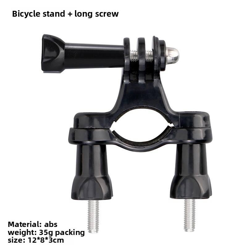 Bicicleta negra + recta larga