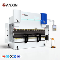 SANXIN Presse plieuse hydraulique CNC à excellent prix 2m 3.2m 4m, plieuse automatique de tôles d'acier inoxydable avec moteur